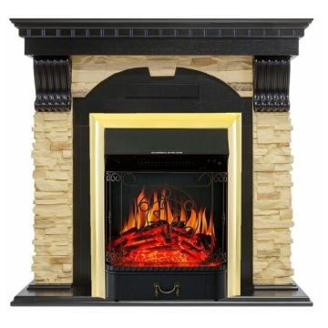 Fireplace Royal Flame Dublin Majestic FX Brass 