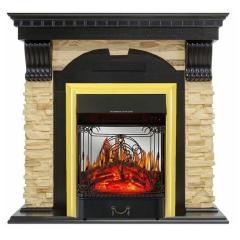 Fireplace Royal Flame Dublin Majestic FX M Brass