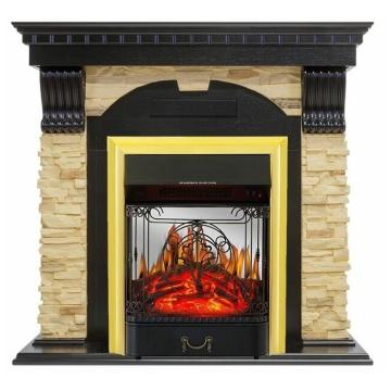 Fireplace Royal Flame Dublin Majestic FX M Brass 