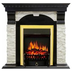 Fireplace Royal Flame Dublin Fobos FX Brass