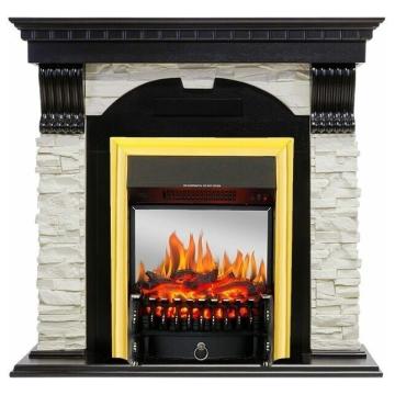 Fireplace Royal Flame Dublin Fobos FX M Brass 