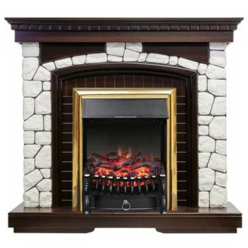 Fireplace Royal Flame Glasgow Fobos FX Brass 