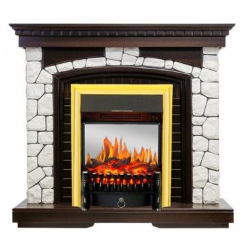 Fireplace Royal Flame Glasgow Fobos FX M Brass 