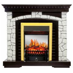 Fireplace Royal Flame Glasgow Fobos FX M Brass