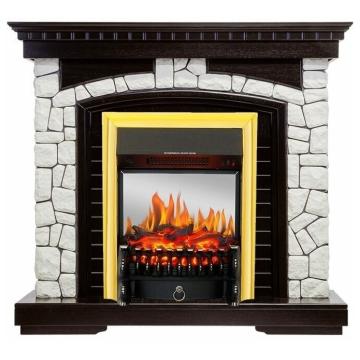 Fireplace Royal Flame Glasgow Fobos FX M Brass 