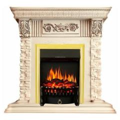 Fireplace Royal Flame Luxemburg Fobos FX Brass