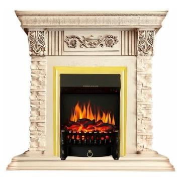 Fireplace Royal Flame Luxemburg Fobos FX Brass 