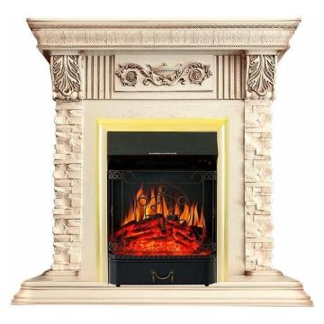 Fireplace Royal Flame Luxemburg Majestic FX Brass 