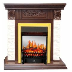 Fireplace Royal Flame Luxemburg Fobos FX M Brass