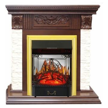 Fireplace Royal Flame Luxemburg Majestic FX M Brass 