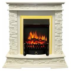 Fireplace Royal Flame Luzern Fobos FX Brass