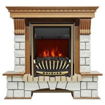 Fireplace Royal Flame Pierre luxe Aspen Gold 