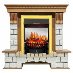 Fireplace Royal Flame Pierre luxe Fobos FX M Brass