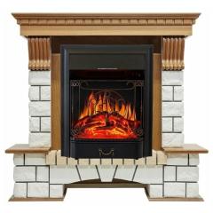 Fireplace Royal Flame Pierre luxe Majestic FX Black