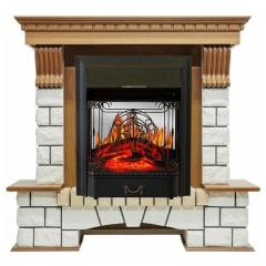 Fireplace Royal Flame Pierre luxe Majestic FX M Black