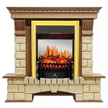 Fireplace Royal Flame Pierre luxe Fobos FX M Brass 