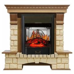 Fireplace Royal Flame Pierre luxe Majestic FX M Black