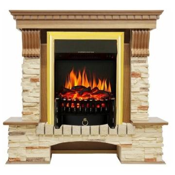 Fireplace Royal Flame Pierre luxe Fobos FX Brass 