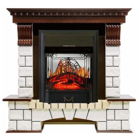 Fireplace Royal Flame Pierre luxe Majestic FX M Black 