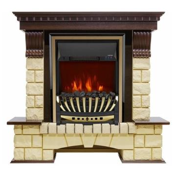 Fireplace Royal Flame Pierre luxe Aspen Gold 