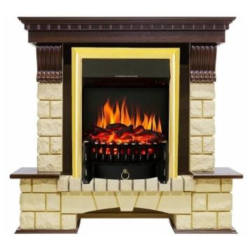 Fireplace Royal Flame Pierre luxe Fobos FX Brass 