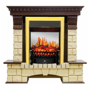 Fireplace Royal Flame Pierre luxe Fobos FX M Brass 