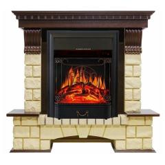 Fireplace Royal Flame Pierre luxe Majestic FX Black