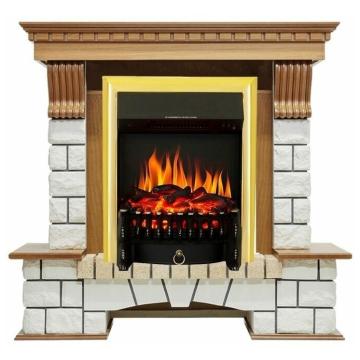 Fireplace Royal Flame Pierre luxe Fobos FX Brass 