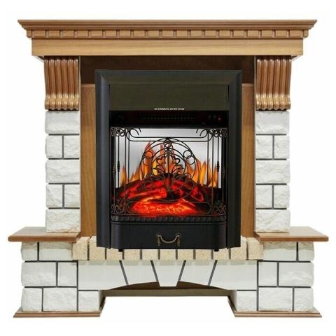 Fireplace Royal Flame Pierre luxe Majestic FX M Black 