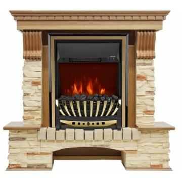 Fireplace Royal Flame Pierre luxe Aspen Gold 