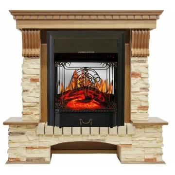 Fireplace Royal Flame Pierre luxe Majestic FX M Black 