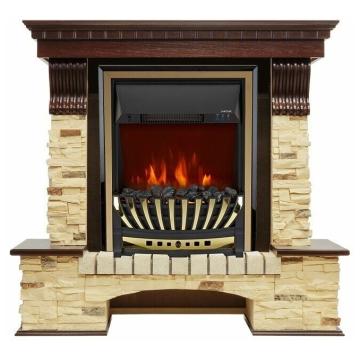 Fireplace Royal Flame Pierre luxe Aspen Gold 