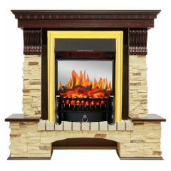 Fireplace Royal Flame Pierre luxe Fobos FX M Brass