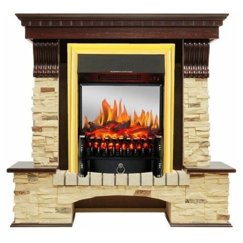 Fireplace Royal Flame Pierre luxe Fobos FX M Brass 