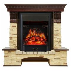 Fireplace Royal Flame Pierre luxe Majestic FX Black