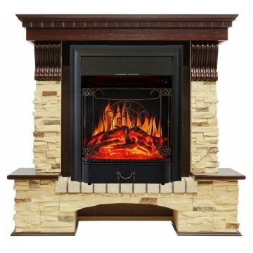 Fireplace Royal Flame Pierre luxe Majestic FX Black 