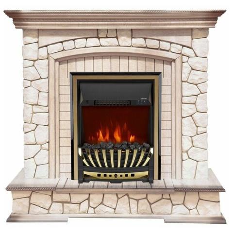 Fireplace Royal Flame Preston Aspen Gold 