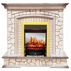 Fireplace Royal Flame Preston Fobos FX M Brass