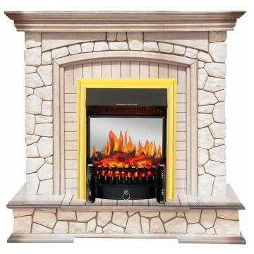 Fireplace Royal Flame Preston Fobos FX M Brass 