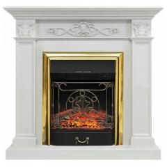 Fireplace Royal Flame Verona Majestic FX Brass дуб