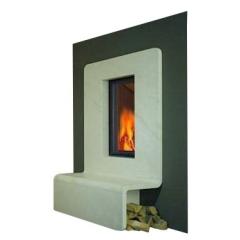 Fireplace Schmid SchmiD L-Banco Hoch