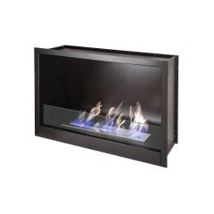 Fireplace Silver Smith Capsula Glass LUX 2