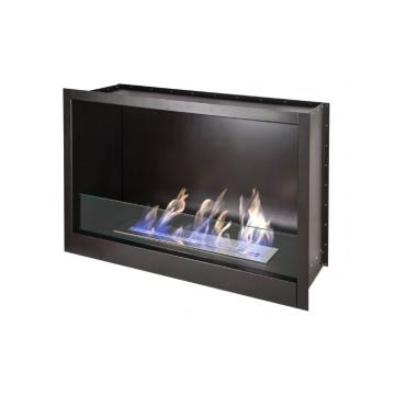 Fireplace Silver Smith Capsula Glass LUX 2 