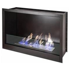 Fireplace Silver Smith Capsula Lux