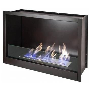 Fireplace Silver Smith Capsula Lux 