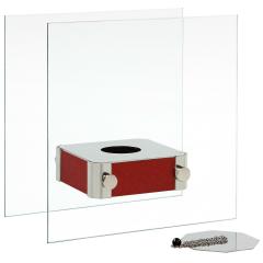 Fireplace Silver Smith Mini Red
