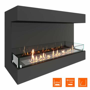 Fireplace Steelheat GRAND 1000 Стекло Стемалит 