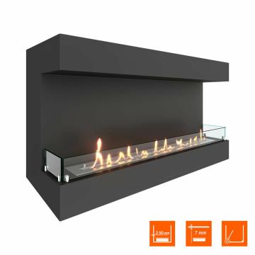 Fireplace Steelheat GRAND 1200 Стекло 