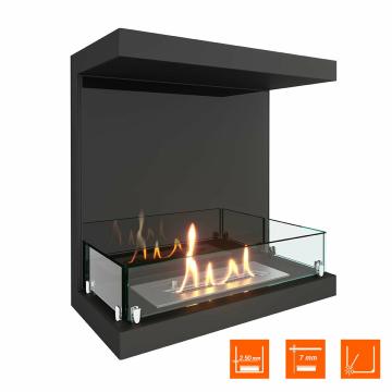 Fireplace Steelheat 500 Стекло Стемалит 