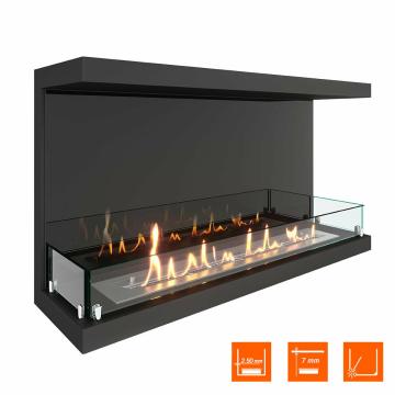 Fireplace Steelheat 900 Стекло Стемалит 